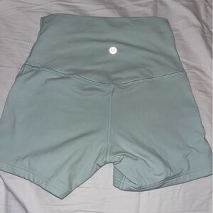 Lululemon mint 4 inch align shorts